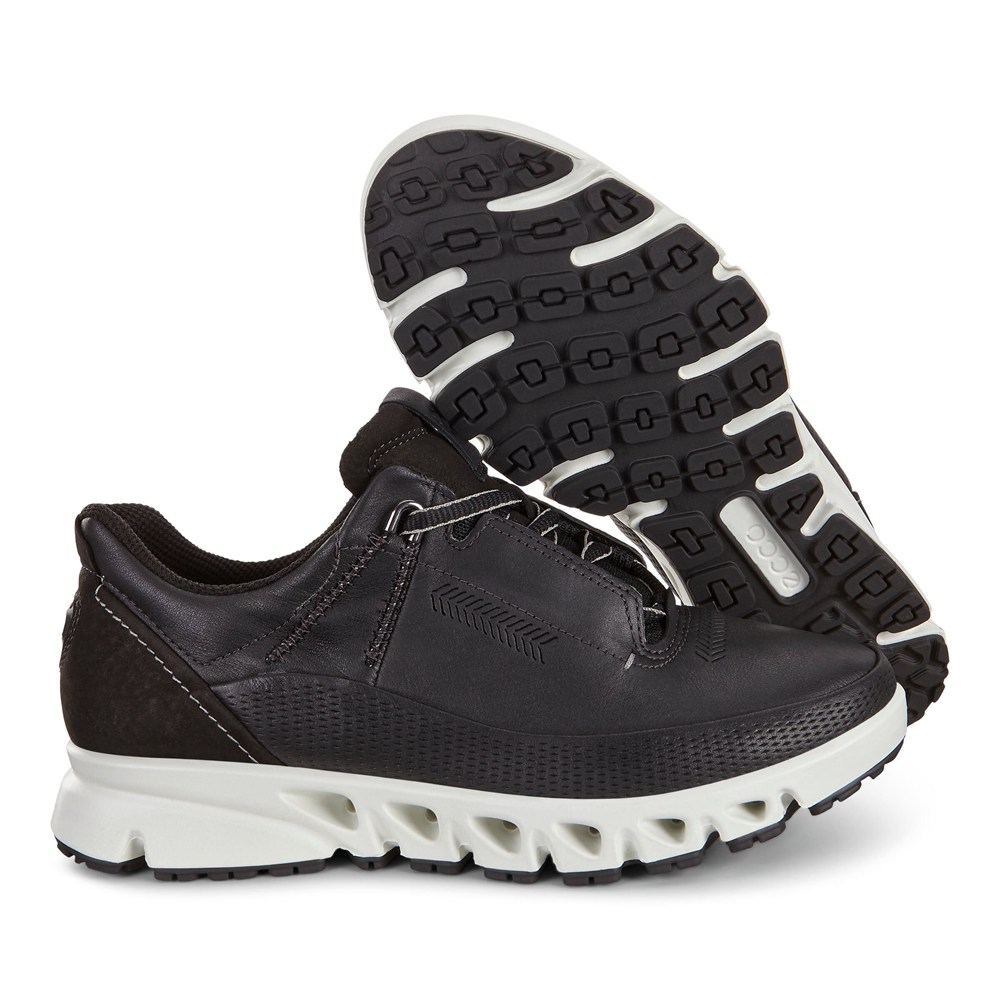 Tenis Outdoor Mujer - ECCO Multi-Vent - Negros - VDL356819